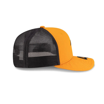This is a McLaren Racing Replica Lando Norris Orange 9SEVENTY Stretch Snap Adjustable Cap 7