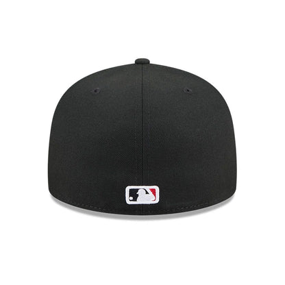 This is a Chicago White Sox MLB 2025 Hall Of Fame Black 59FIFTY Fitted Cap 7