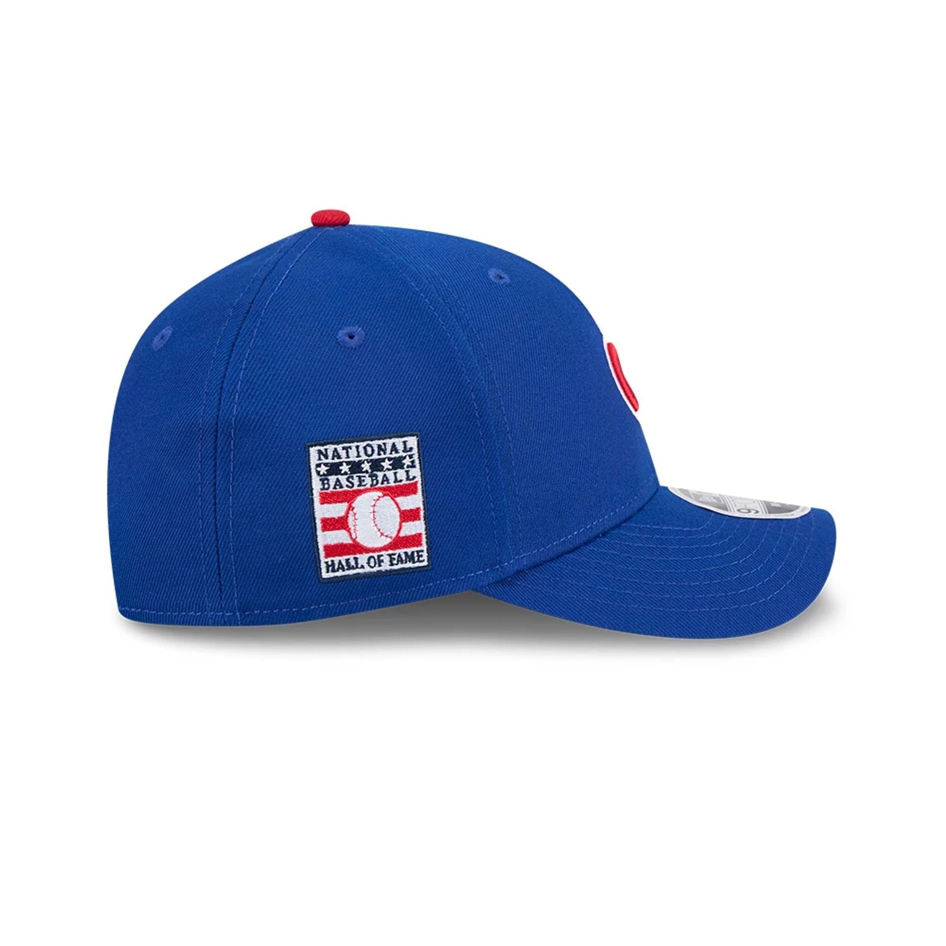 This is a Chicago Cubs MLB 2025 Hall Of Fame Blue 9FORTY M-Crown Adjustable Cap 5