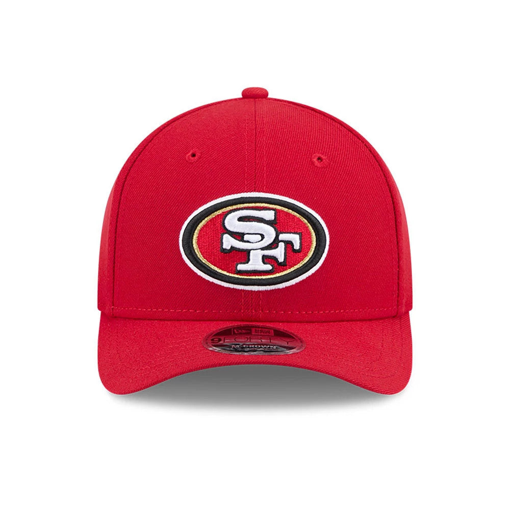 Pictured is this NFL Team San Francisco 49ers 9FORTY M-Crown cap in red. 3