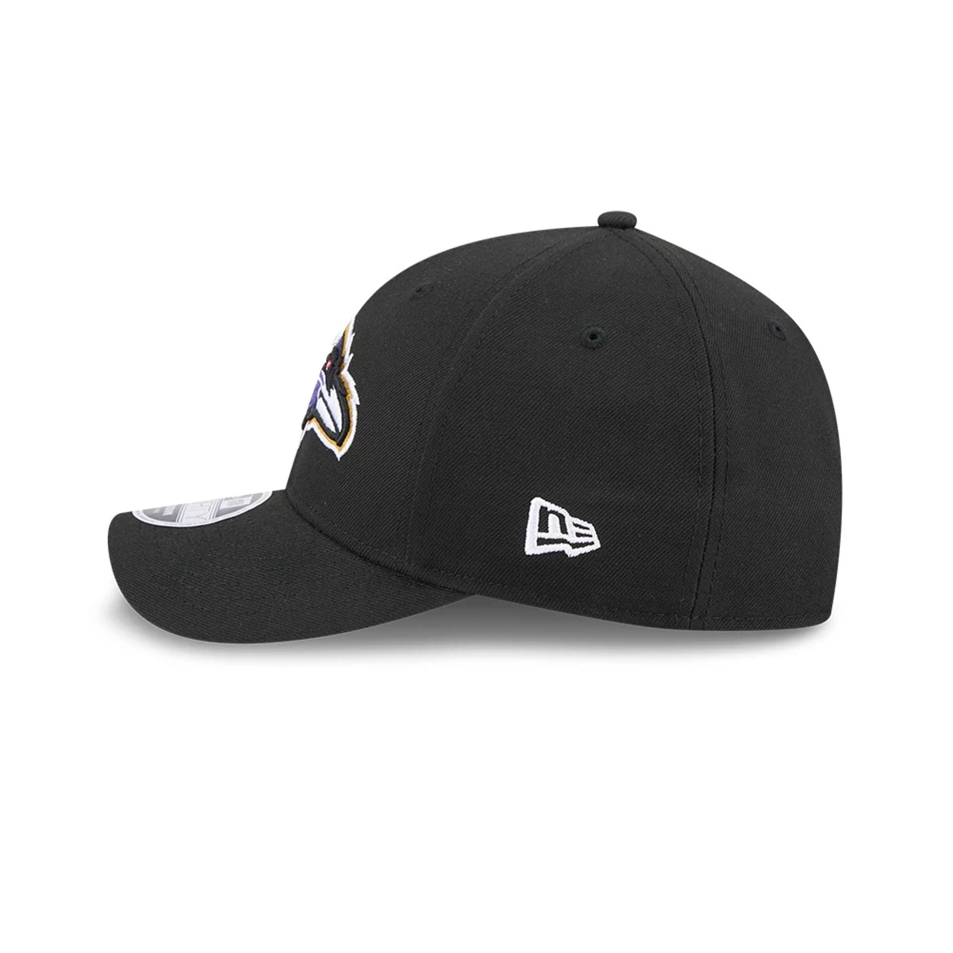 Pictured is this NFL Team Baltimore Ravens 9FORTY M-Crown cap in black. 6
