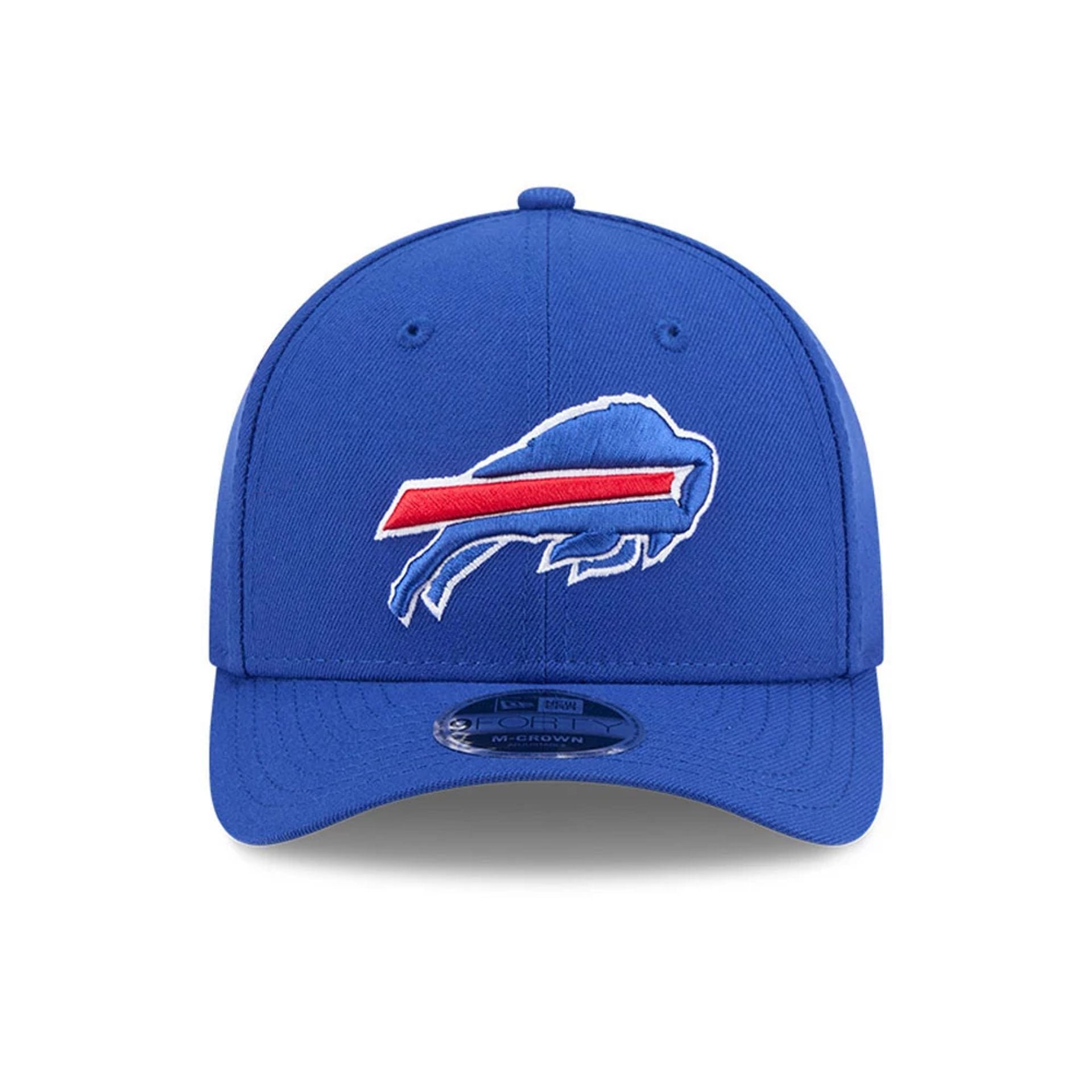 Pictured is this NFL Team Buffalo Bills 9FORTY M-Crown cap in blue. 3