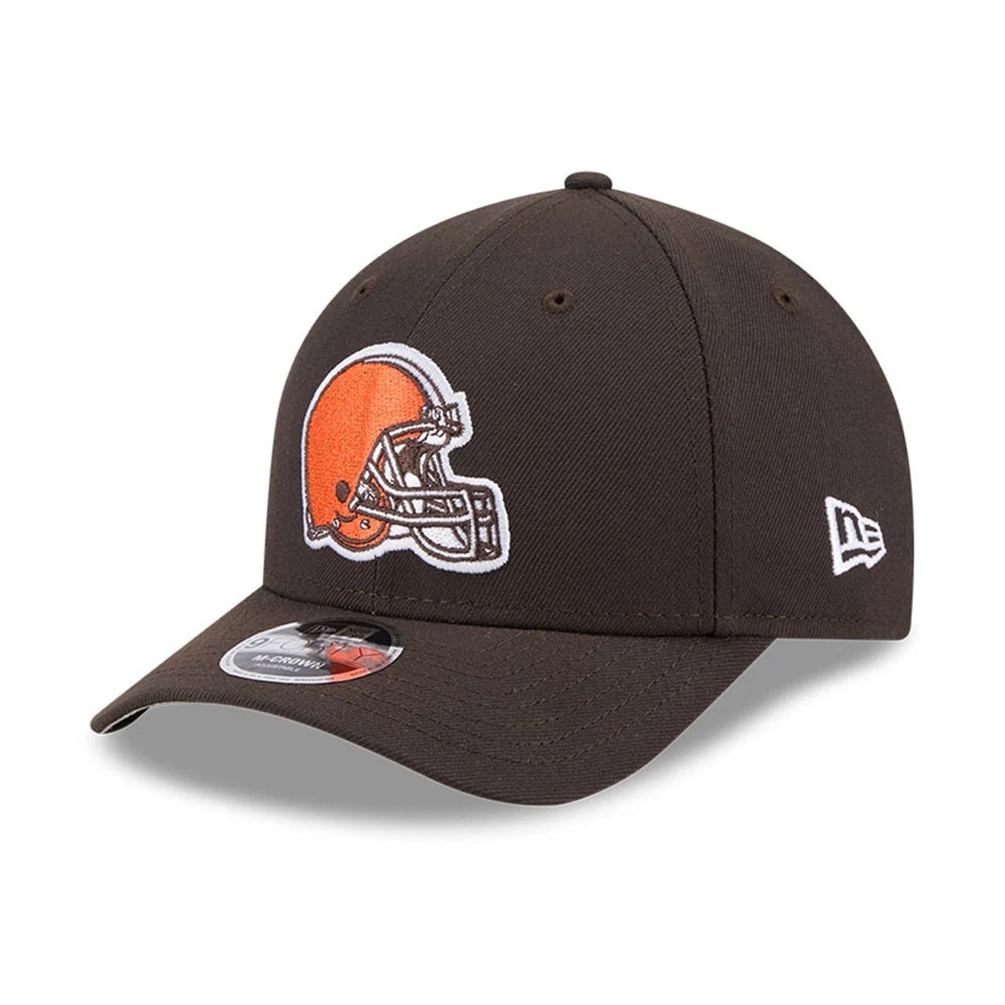 Pictured is this NFL Team Cleveland Browns 9FORTY M-Crown cap in dark brown. 1