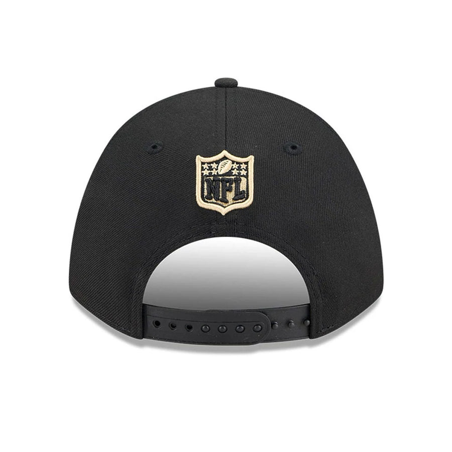 Pictured is this NFL Team New Orleans Saints 9FORTY M-Crown cap in black. 5
