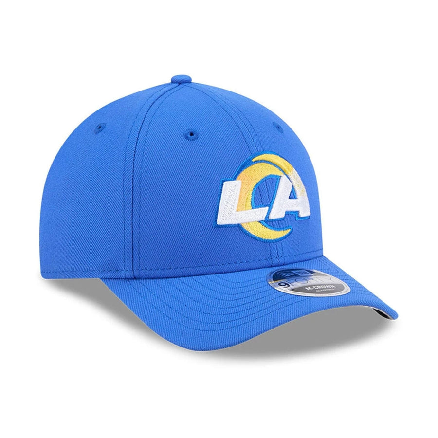 Pictured is this NFL Team LA Rams 9FORTY M-Crown cap in bright blue. 4