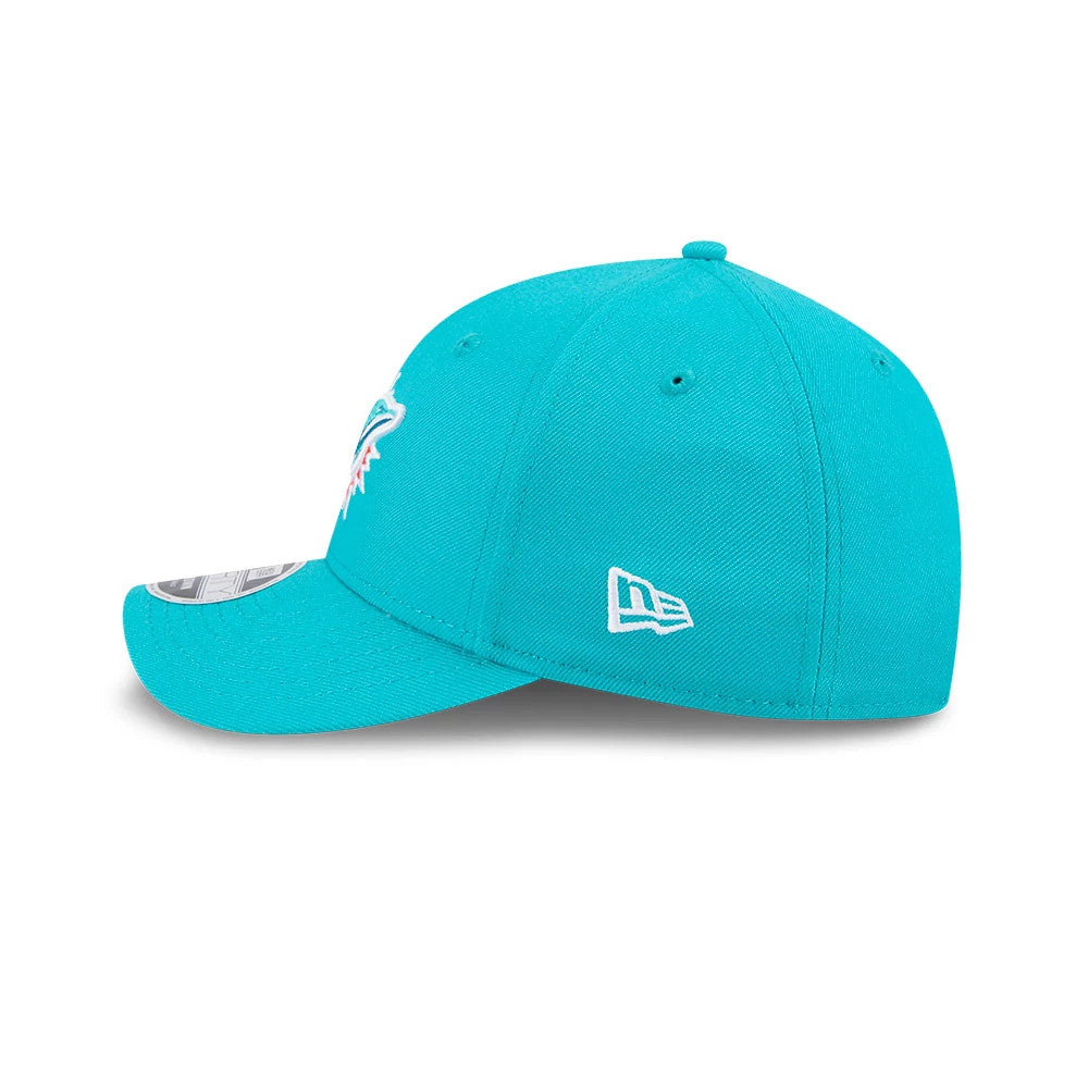 Pictured is this NFL Team Miami Dolphins 9FORTY M-Crown cap in turquoise. 6