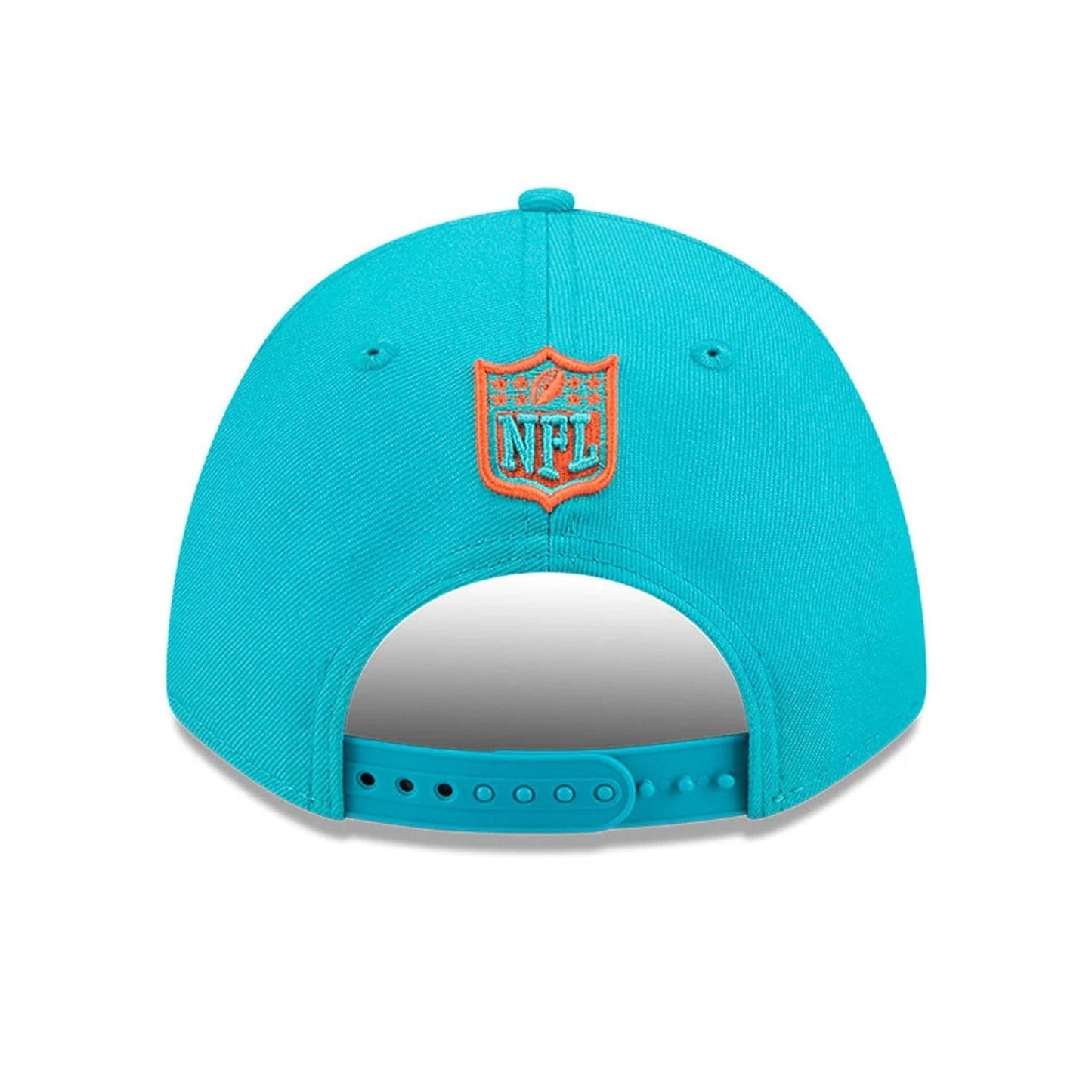 Pictured is this NFL Team Miami Dolphins 9FORTY M-Crown cap in turquoise. 5