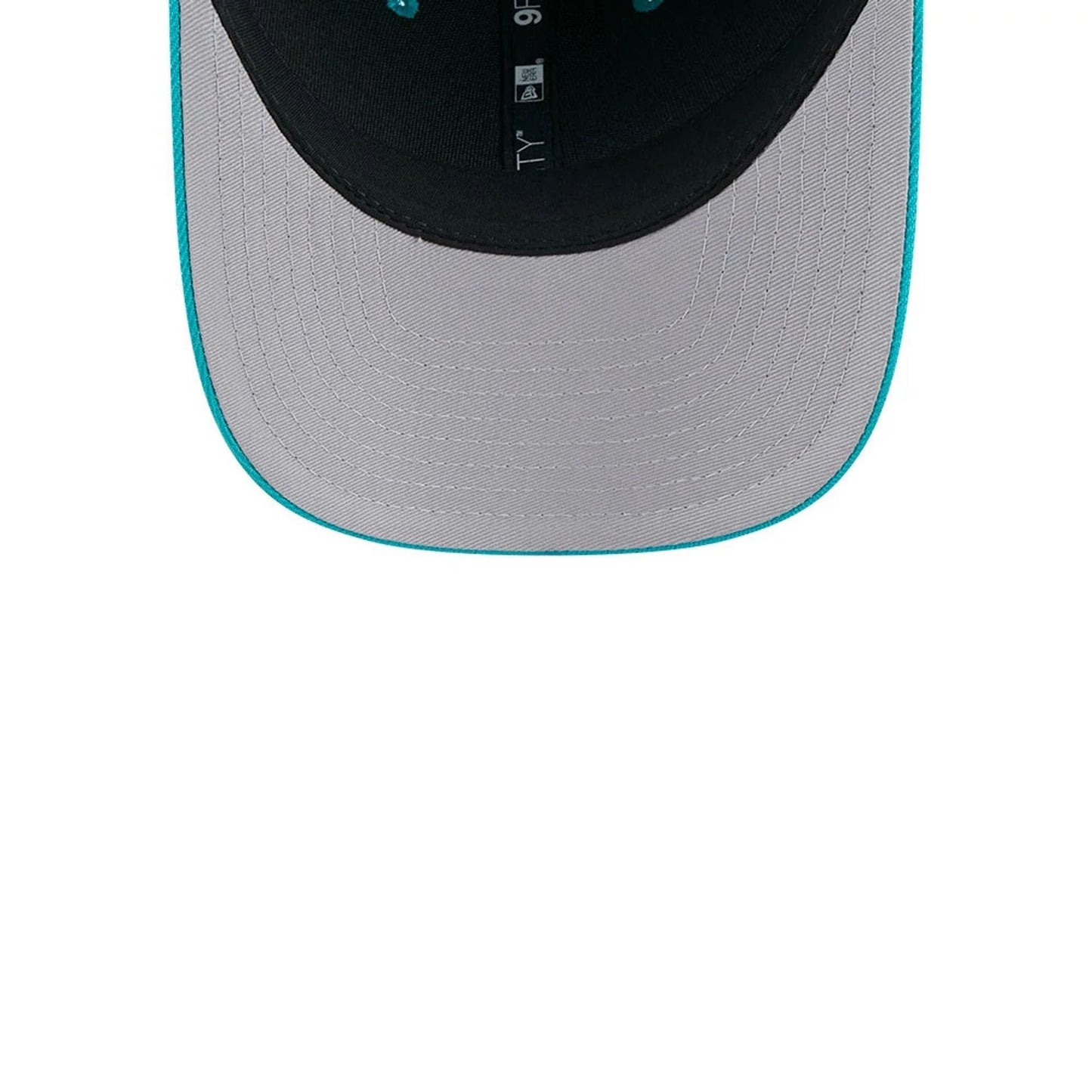 Pictured is this NFL Team Miami Dolphins 9FORTY M-Crown cap in turquoise. 2