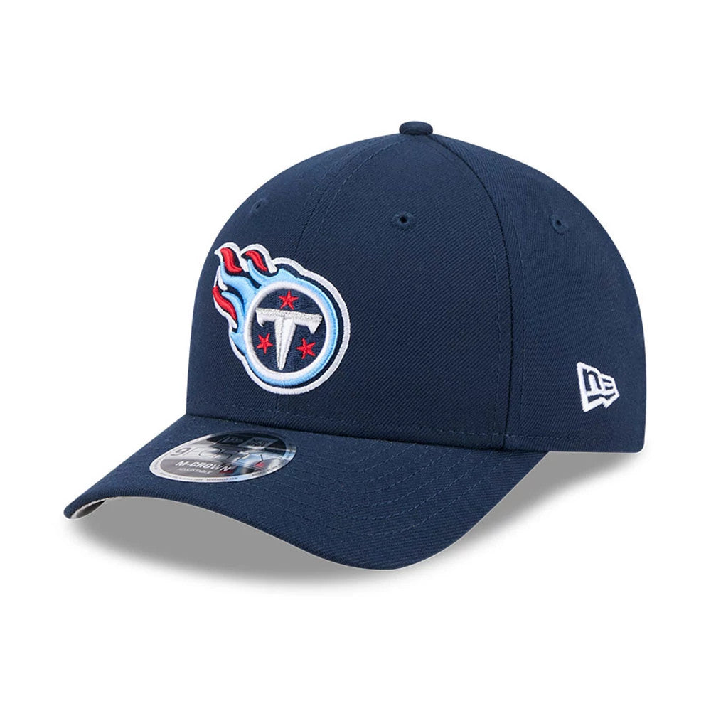 Pictured is this NFL Team Tennessee Titans 9FORTY M-Crown cap in dark blue. 1