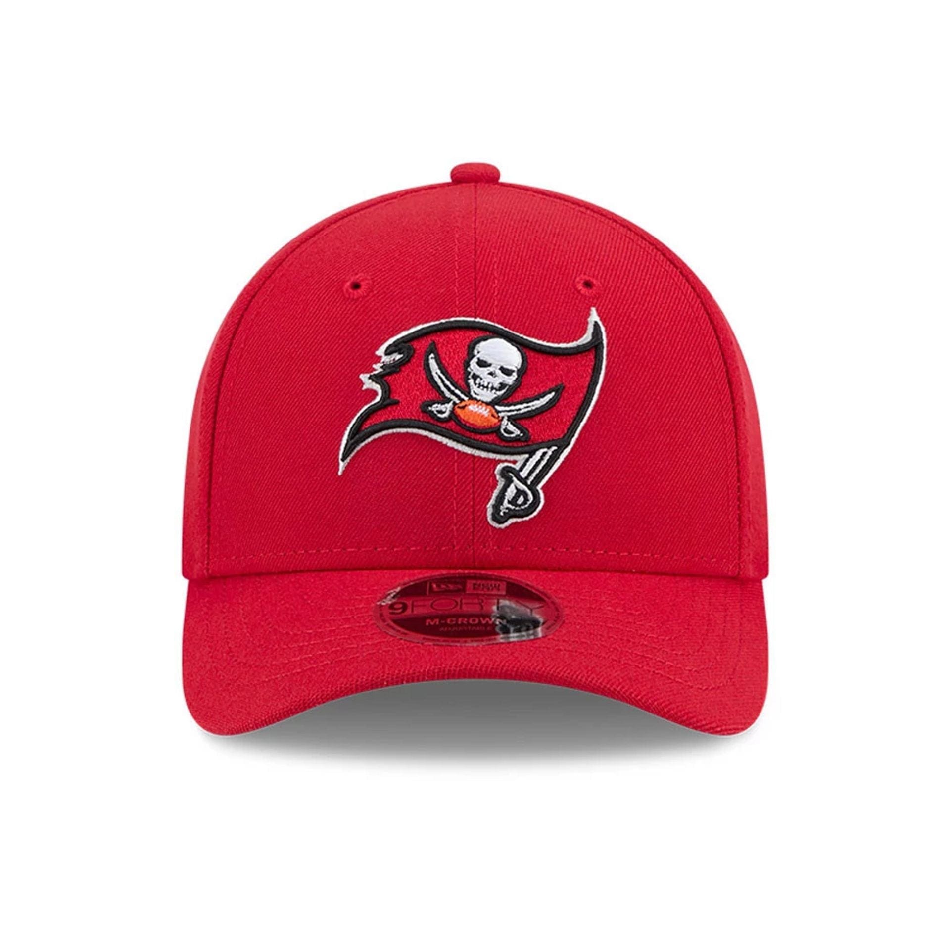 Pictured is this NFL Team Tampa Bay Buccaneers 9FORTY M-Crown cap in red. 3