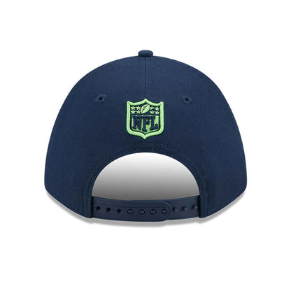 Pictured is this NFL Team Seattle Seahawks 9FORTY M-Crown cap in dark blue. 5