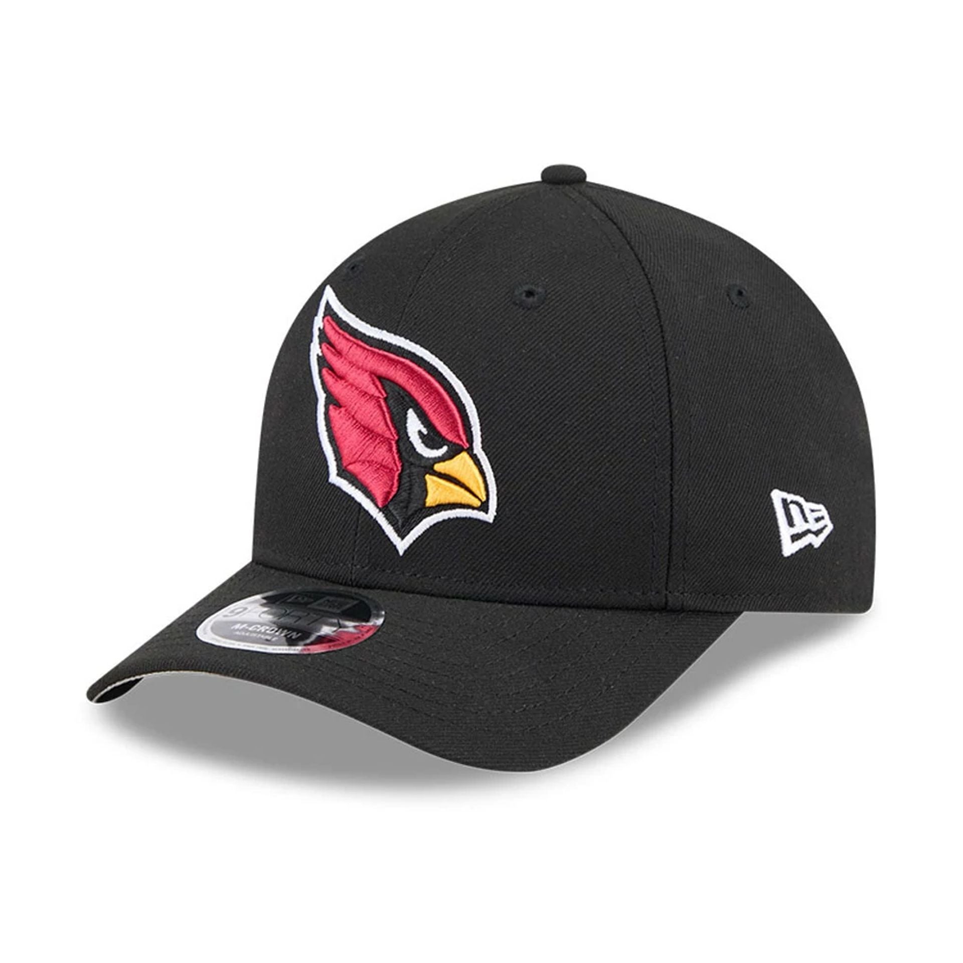 Pictured is this NFL Team Arizona Cardinals 9FORTY M-Crown cap in black. 1