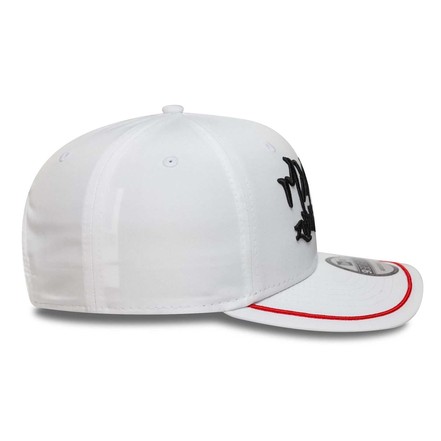 This is a UFC Ultimate Fighting Zhang Weili White 9SEVENTY Stretch Snap Adjustable Cap 6