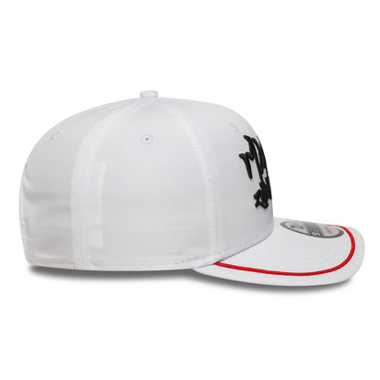 This is a UFC Ultimate Fighting Zhang Weili White 9SEVENTY Stretch Snap Adjustable Cap 6