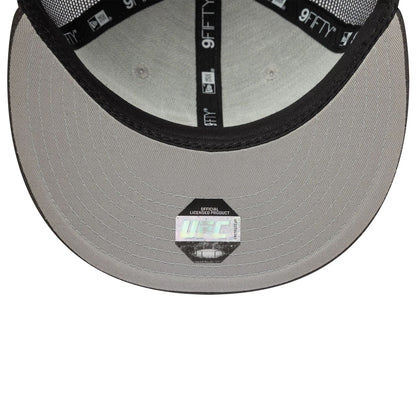 This is a UFC Ultimate Fighting Suede Grey 9FIFTY Snapback Adjustable Cap 7