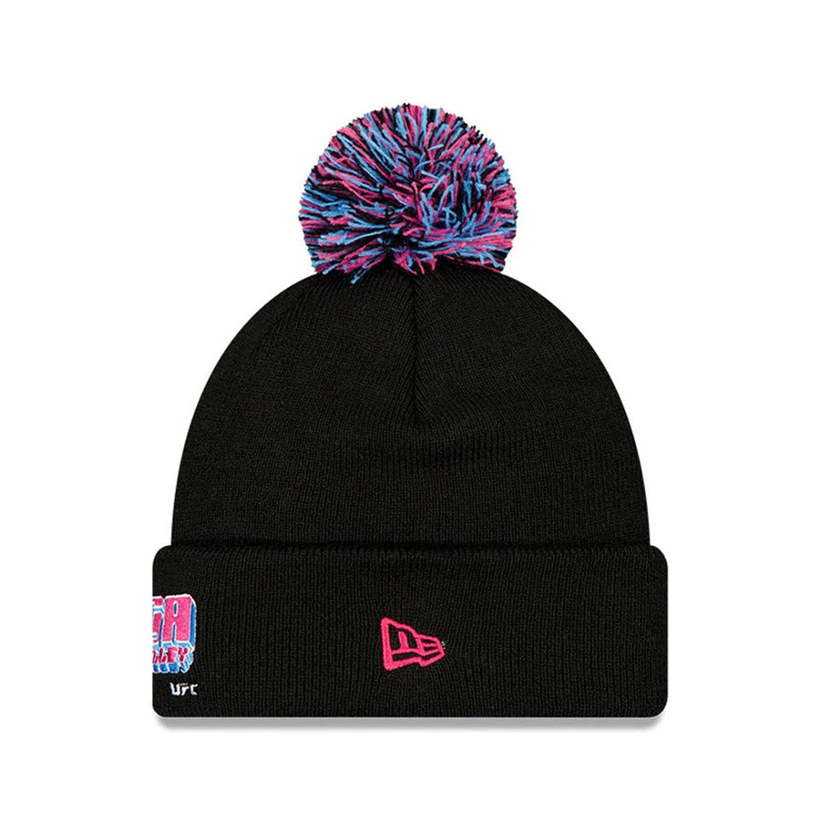 This is a UFC Ultimate Fighting Sean O'Malley Black Cuff Knit Beanie Hat 2