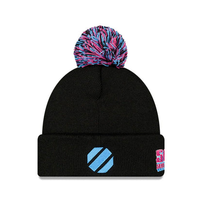 This is a UFC Ultimate Fighting Sean O'Malley Black Cuff Knit Beanie Hat 3