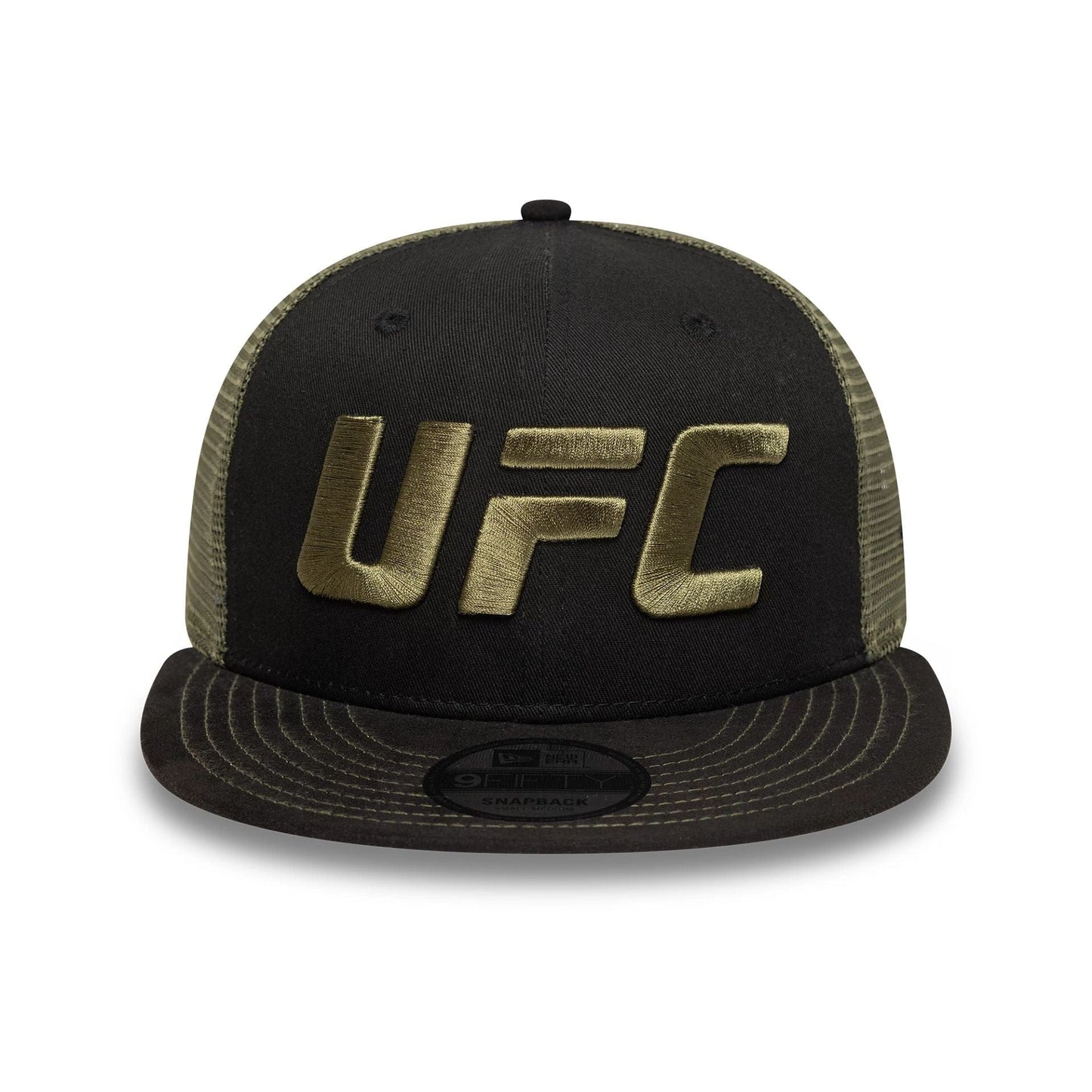 This is a UFC Ultimate Fighting Suede Black 9FIFTY Snapback Adjustable Cap 3