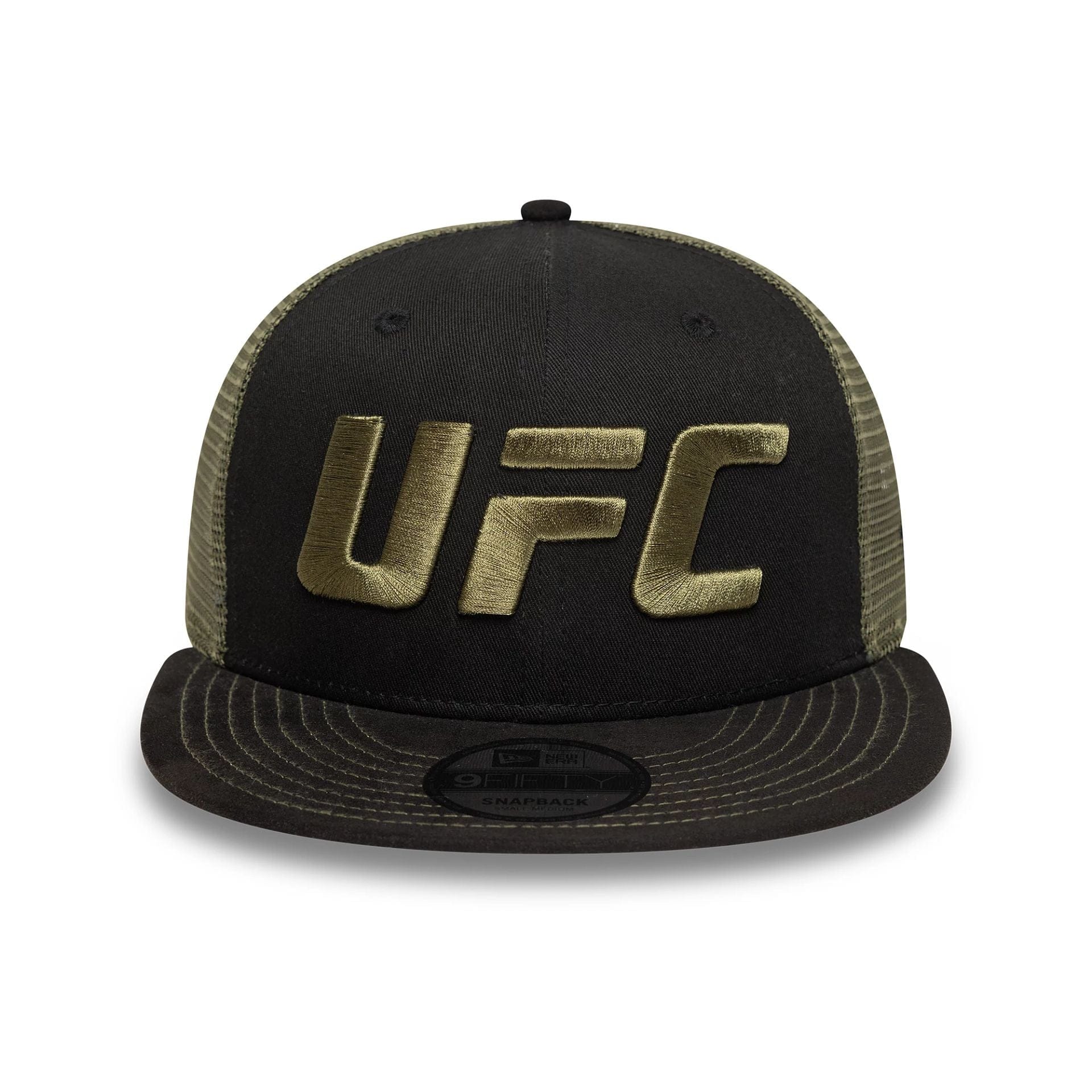 This is a UFC Ultimate Fighting Suede Black 9FIFTY Snapback Adjustable Cap 3