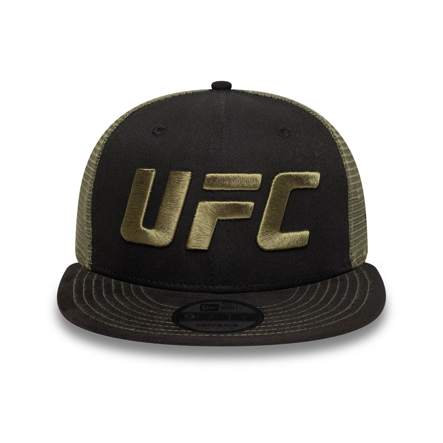 This is a UFC Ultimate Fighting Suede Black 9FIFTY Snapback Adjustable Cap 3