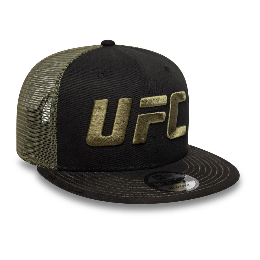 This is a UFC Ultimate Fighting Suede Black 9FIFTY Snapback Adjustable Cap 4