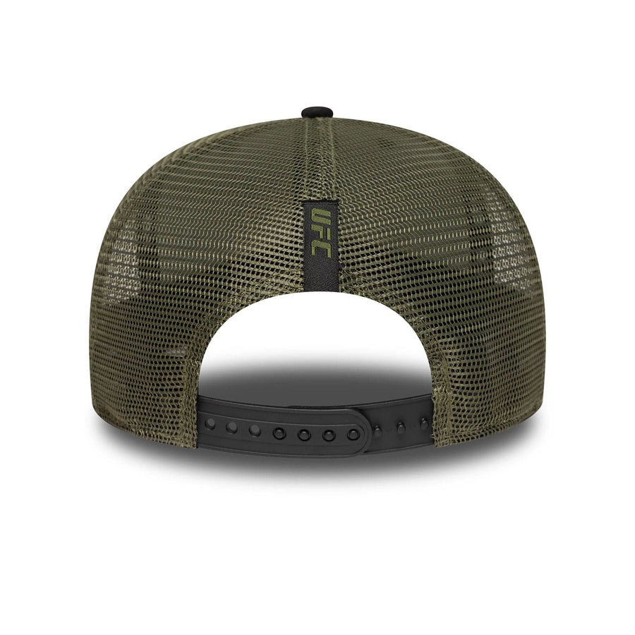 This is a UFC Ultimate Fighting Suede Black 9FIFTY Snapback Adjustable Cap 7