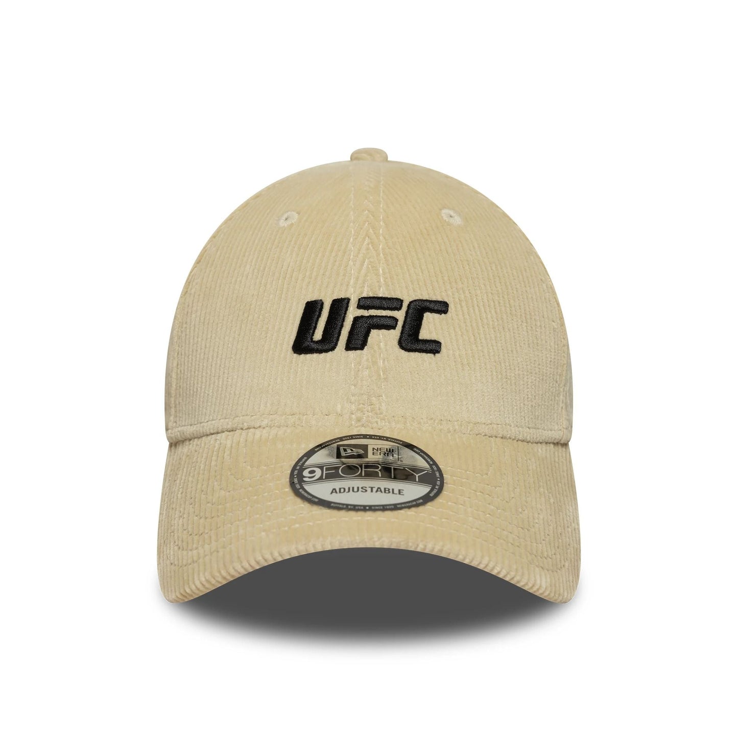This is a UFC Ultimate Fighting Cord Cream 9FORTY Adjustable Cap 2