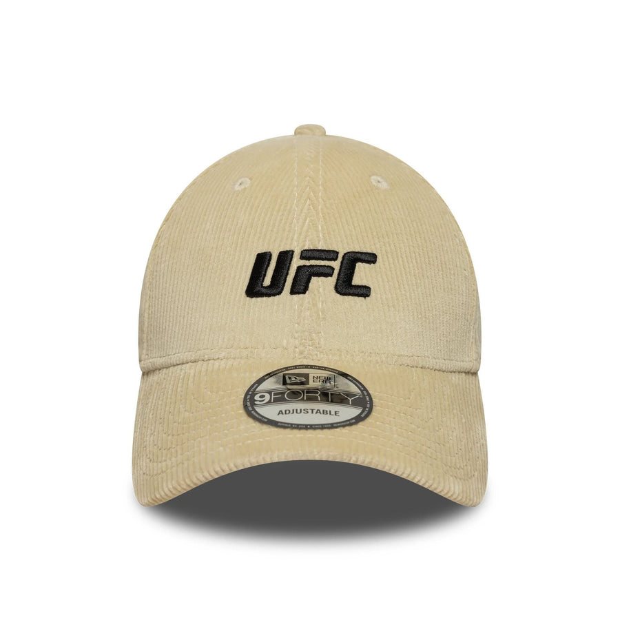 This is a UFC Ultimate Fighting Cord Cream 9FORTY Adjustable Cap 2
