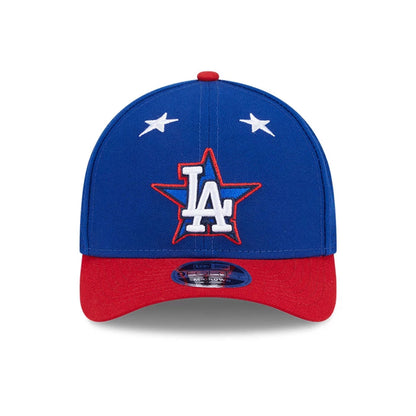 This is a LA Dodgers MLB 2025 All Star Game Blue 9FORTY M-Crown Adjustable Cap 3