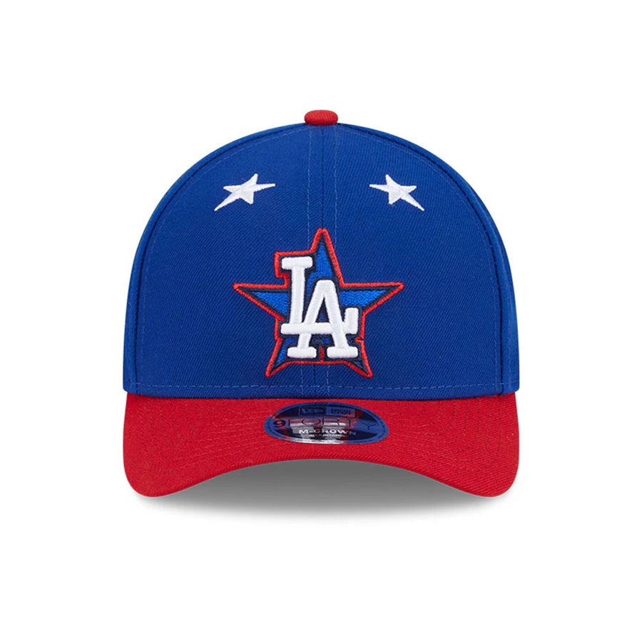 This is a LA Dodgers MLB 2025 All Star Game Blue 9FORTY M-Crown Adjustable Cap 3