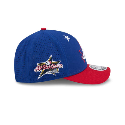 This is a Atlanta Braves MLB 2025 All Star Game Blue 9FORTY M-Crown Adjustable Cap 5
