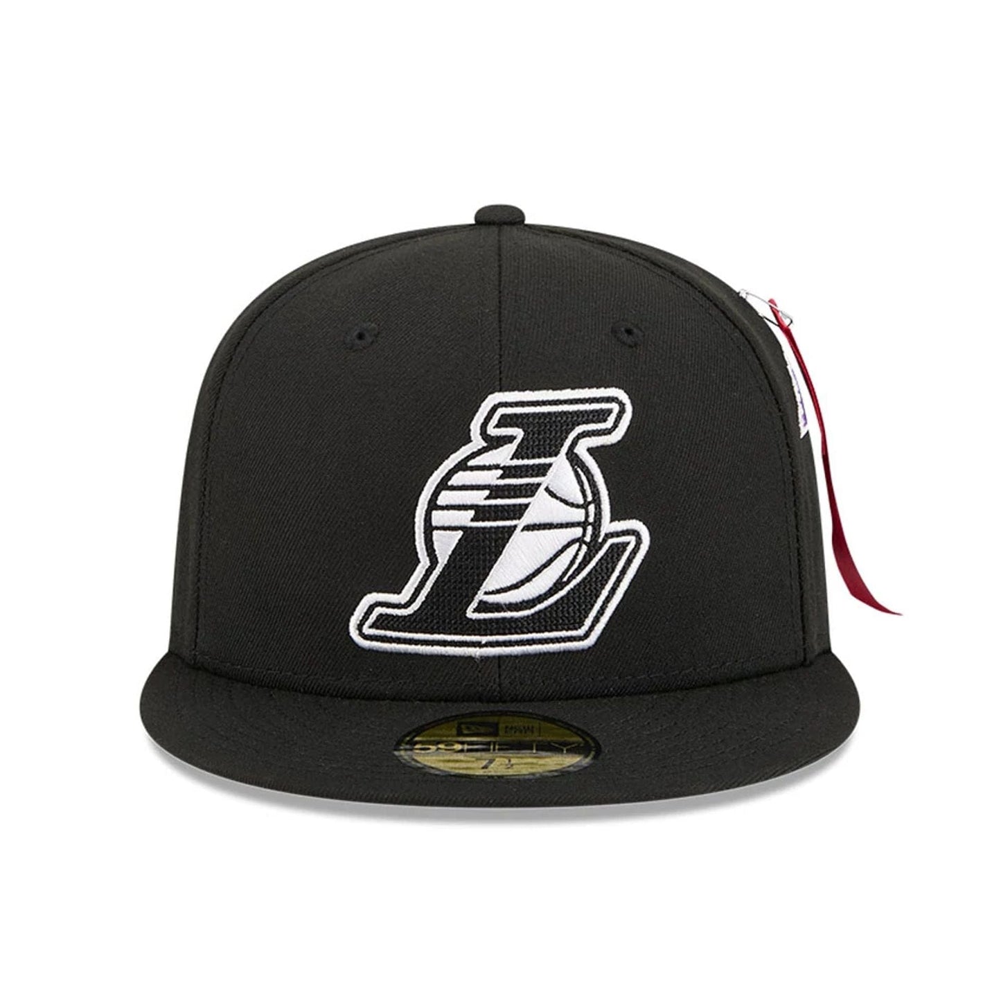 This is a LA Lakers NBA x Alpha Black 59FIFTY Fitted Cap 3