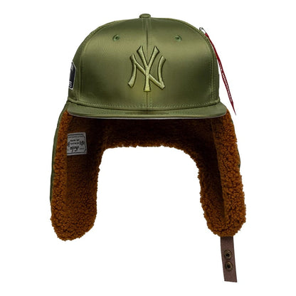 This is a New York Yankees MLB X Alpha Open Green Dogear 59FIFTY Fitted Cap 9