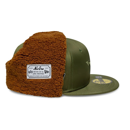 This is a Dallas Cowboys NFL x Alpha Green Dogear 59FIFTY Fitted Cap 5