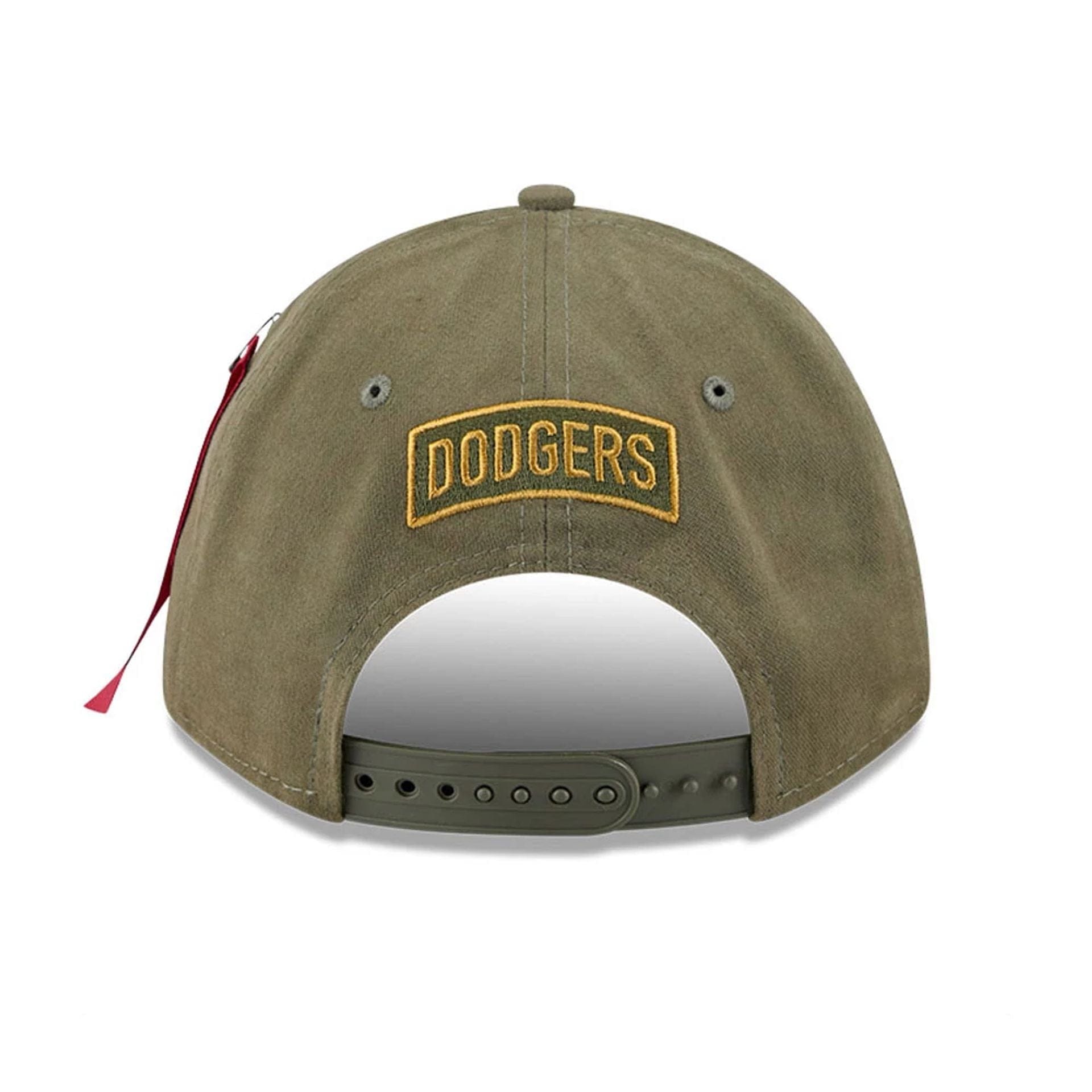 This is a LA Dodgers MLB X Alpha Open Green 9FORTY M-Crown A-Frame Adjustable Cap 7