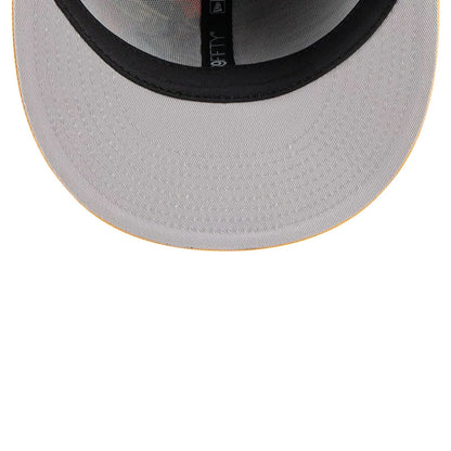 This is a Pittsburgh Pirates 2025 MLB Diamond Hero Edition Black 59FIFTY Fitted Cap 2