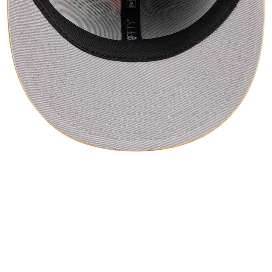 This is a Pittsburgh Pirates 2025 MLB Diamond Hero Edition Black 59FIFTY Fitted Cap 2