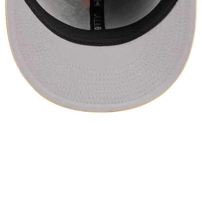 This is a Pittsburgh Pirates 2025 MLB Diamond Hero Edition Black 59FIFTY Fitted Cap 2