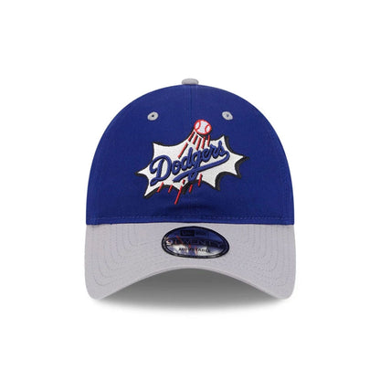 This is a LA Dodgers 2025 MLB Diamond Hero Edition Dark Blue 9TWENTY Adjustable Cap 3