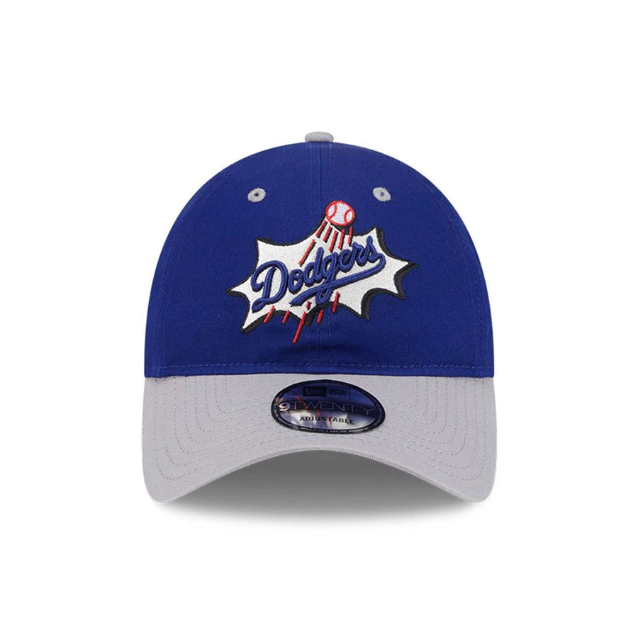 This is a LA Dodgers 2025 MLB Diamond Hero Edition Dark Blue 9TWENTY Adjustable Cap 3