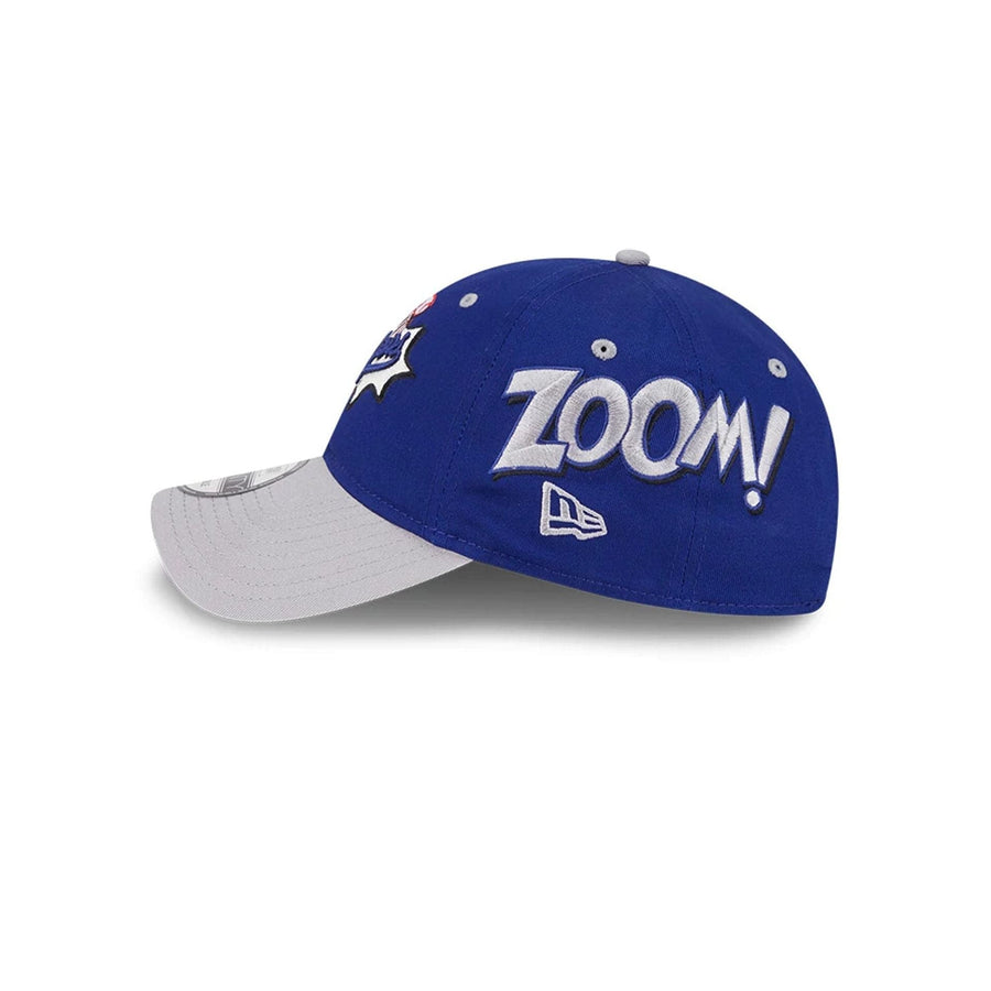 This is a LA Dodgers 2025 MLB Diamond Hero Edition Dark Blue 9TWENTY Adjustable Cap 5