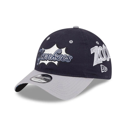 This is a New York Yankees 2025 MLB Diamond Hero Edition Navy 9TWENTY Adjustable Cap 1