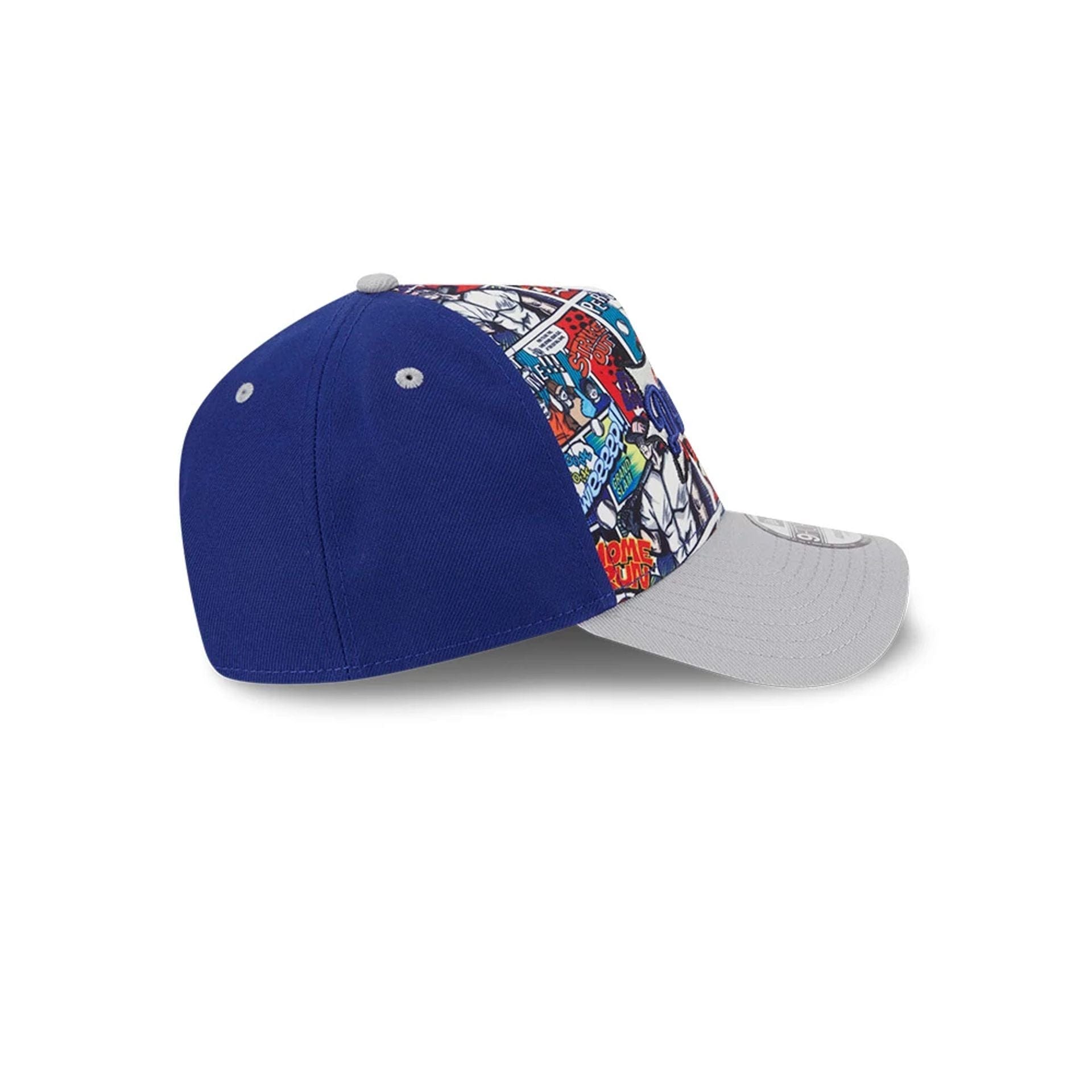This is a LA Dodgers 2025 MLB Diamond Hero Edition Dark Blue 9FORTY A-Frame Adjustable Cap 6