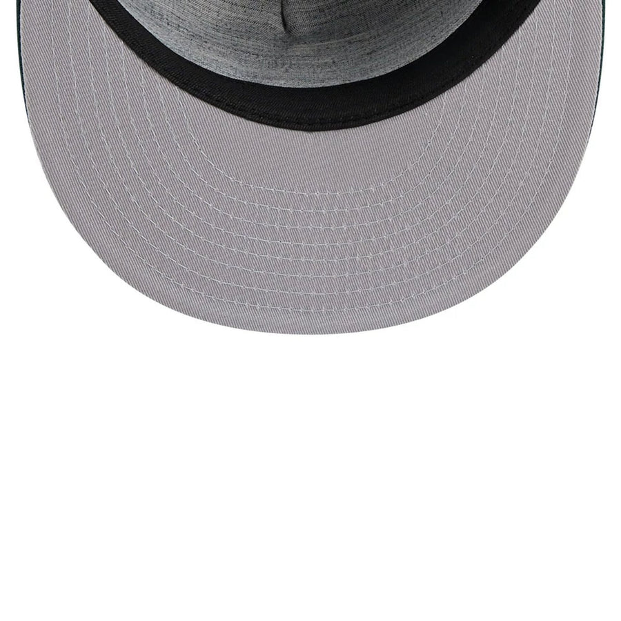 This is a Oakland Athletics MLB Easy Dark Green Retro Crown 59FIFTY Fitted Cap 2