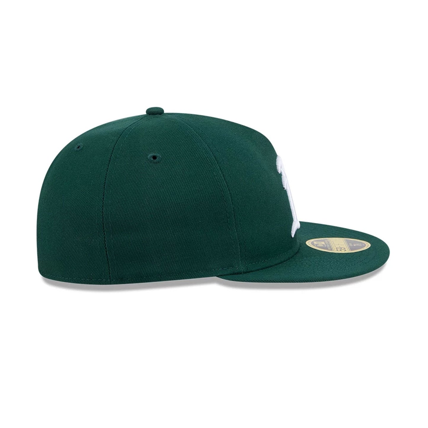 This is a Oakland Athletics MLB Easy Dark Green Retro Crown 59FIFTY Fitted Cap 6
