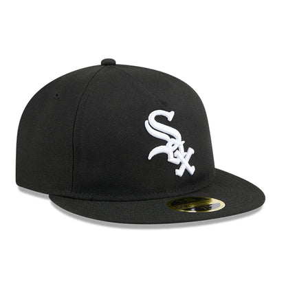 This is a Chicago White Sox MLB Easy Black Retro Crown 59FIFTY Fitted Cap 4