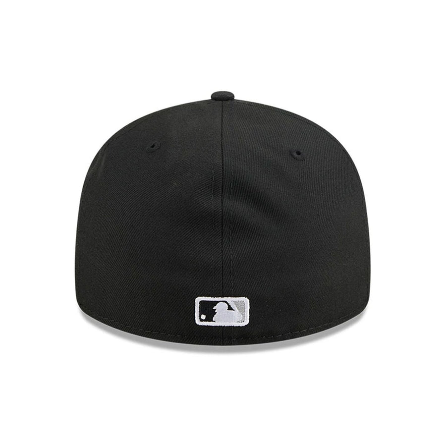 This is a Chicago White Sox MLB Easy Black Retro Crown 59FIFTY Fitted Cap 7