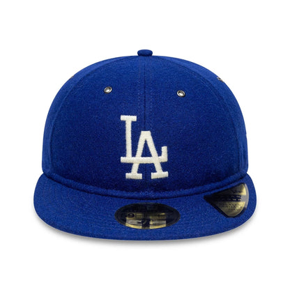 This is a LA Dodgers MLB Wool Dark Blue Retro Crown 59FIFTY Fitted Cap 3