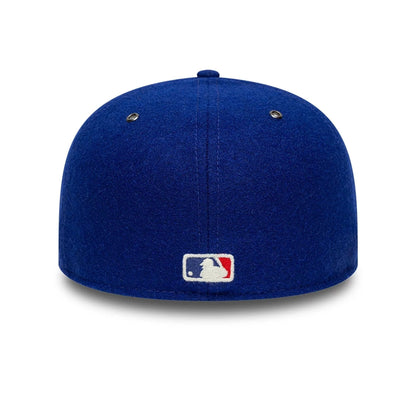 This is a LA Dodgers MLB Wool Dark Blue Retro Crown 59FIFTY Fitted Cap 7