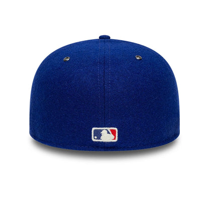 This is a LA Dodgers MLB Wool Dark Blue Retro Crown 59FIFTY Fitted Cap 7